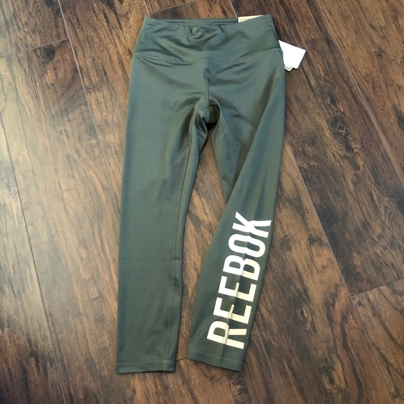 Reebok Vista High Rise Capri Leggings Womens XS - Picture 1 of 10